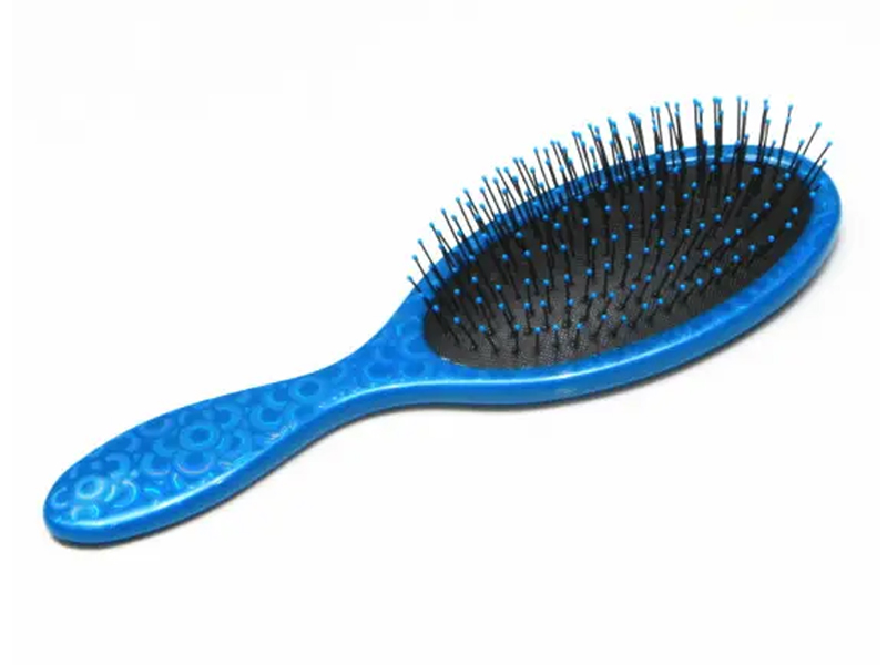 Brosse démêlante ovale brillante imprimée fantaisie