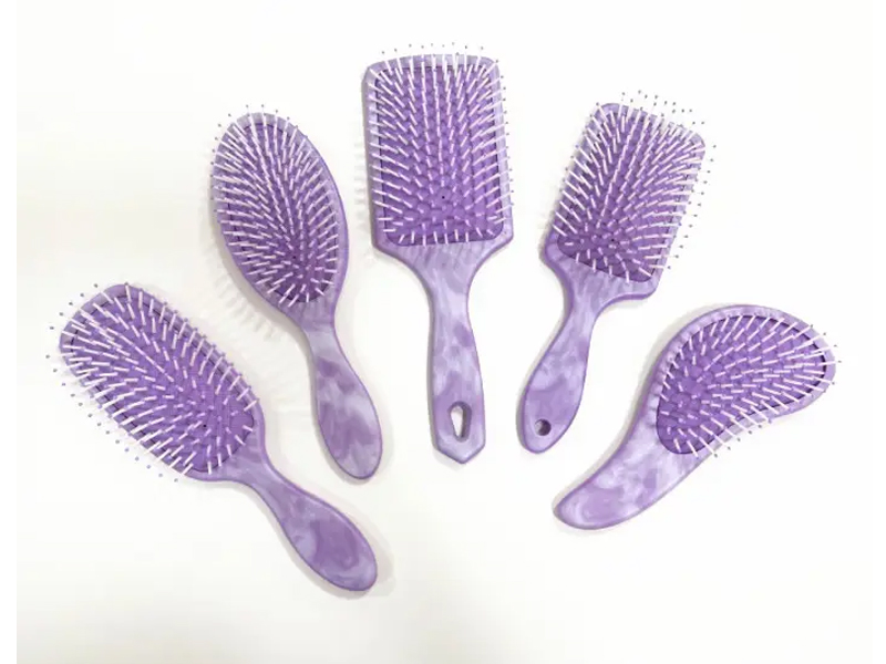 Brosse à cheveux ovale démêlante