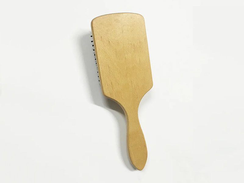 Brosse à cheveux en bois et en bambou BSCI