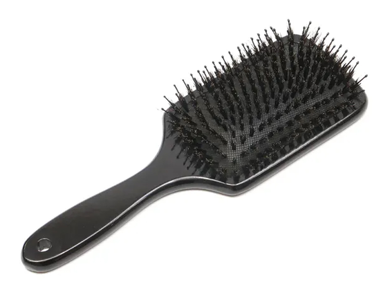 Brosse démêlante en bambou en bois naturel