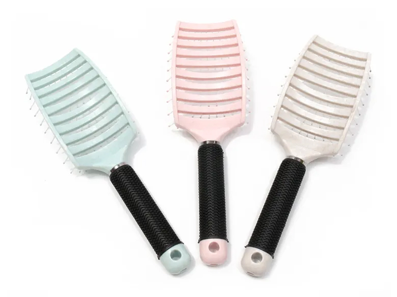 Brosse à cheveux anti-statique pour massage du cuir chevelu