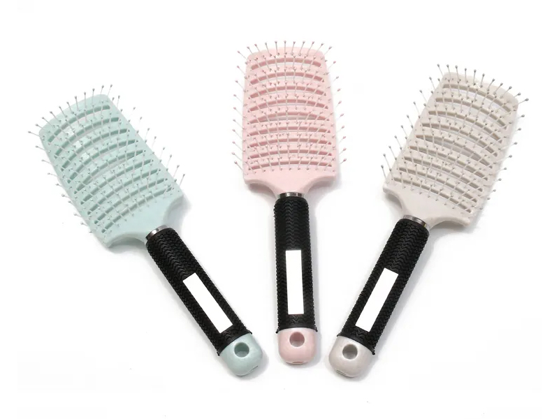 Brosse à cheveux anti-statique pour massage du cuir chevelu
