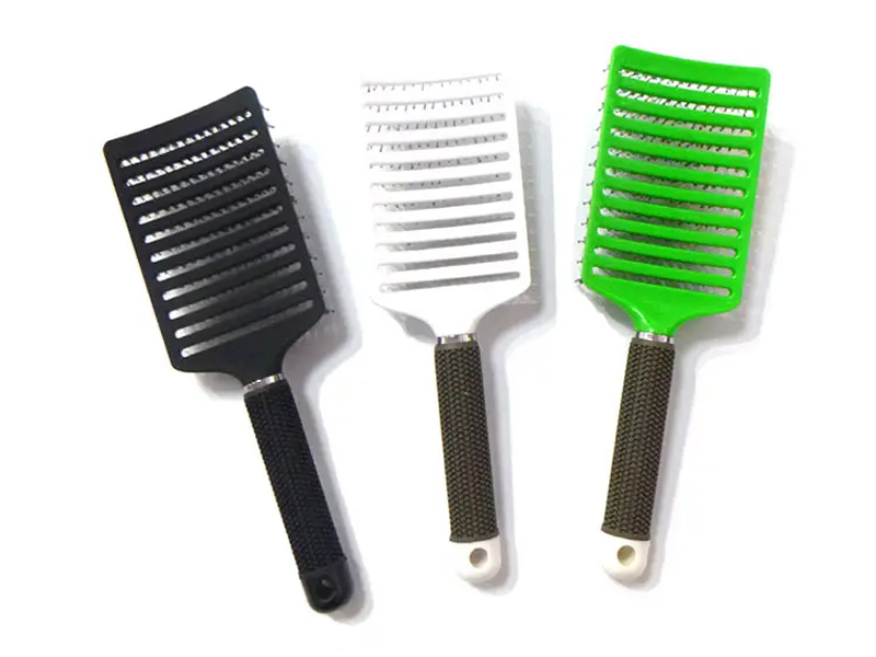 Brosse à cheveux démêlante en plastique